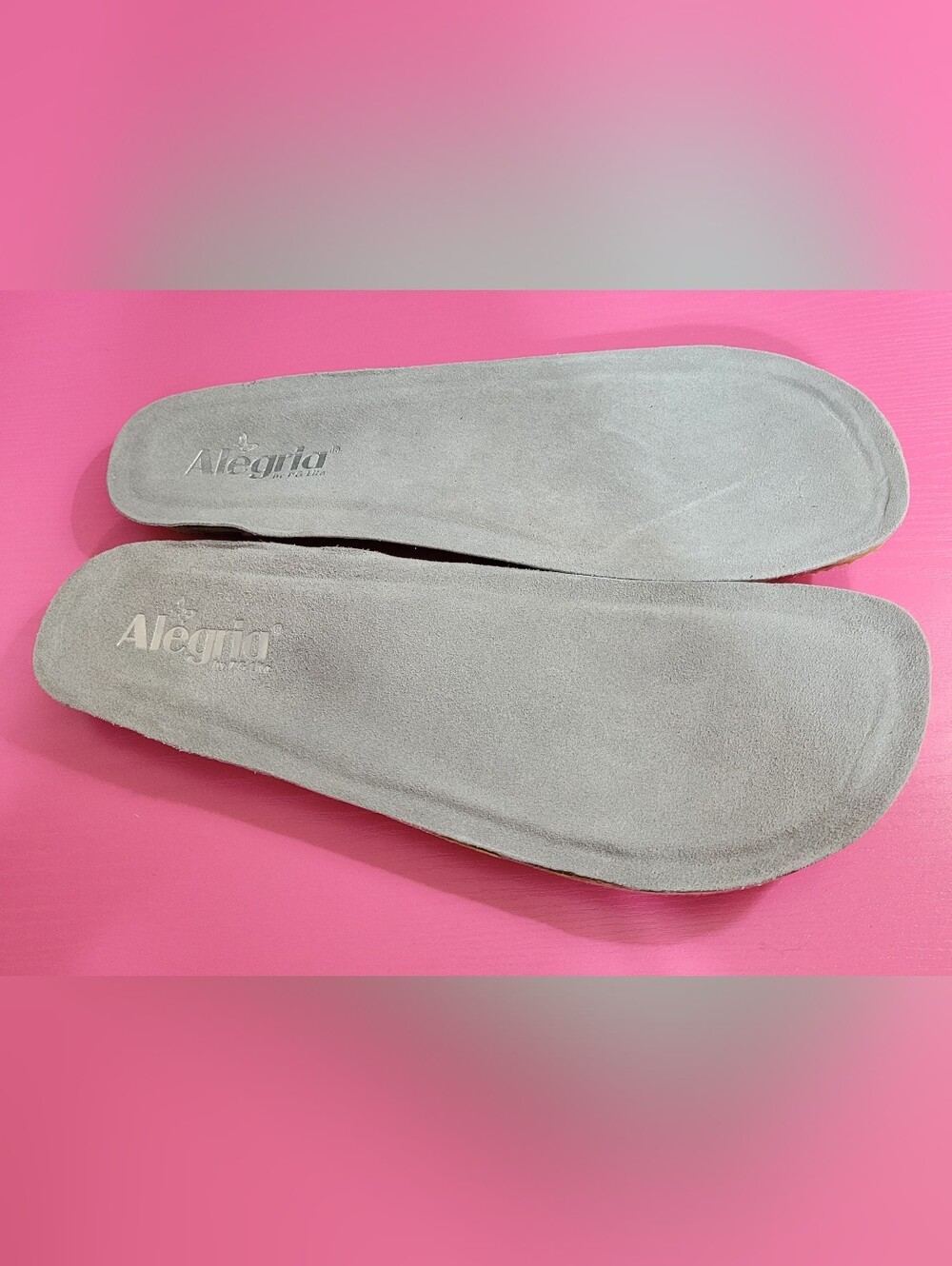 Alegria Gray Replacement Insoles Size 41 Medium (1377)